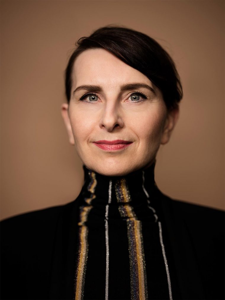 Claire Vos - designer of Mimaki exhibits at Heimtextil