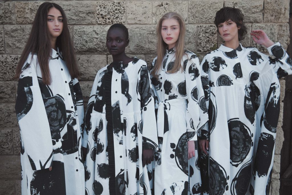 Sasson Kedem uses Kornit technology to create custom fabrics for fashion design.