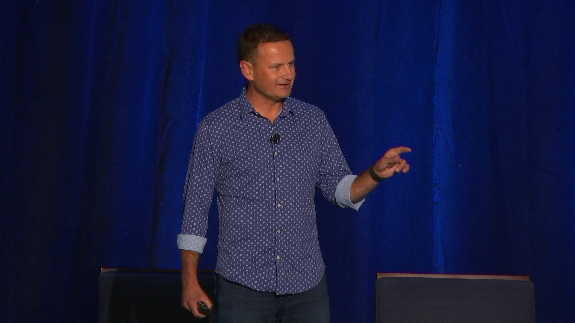 Brian Adam, President of Olympus Group, at the 2021 Wide-Format Summit.