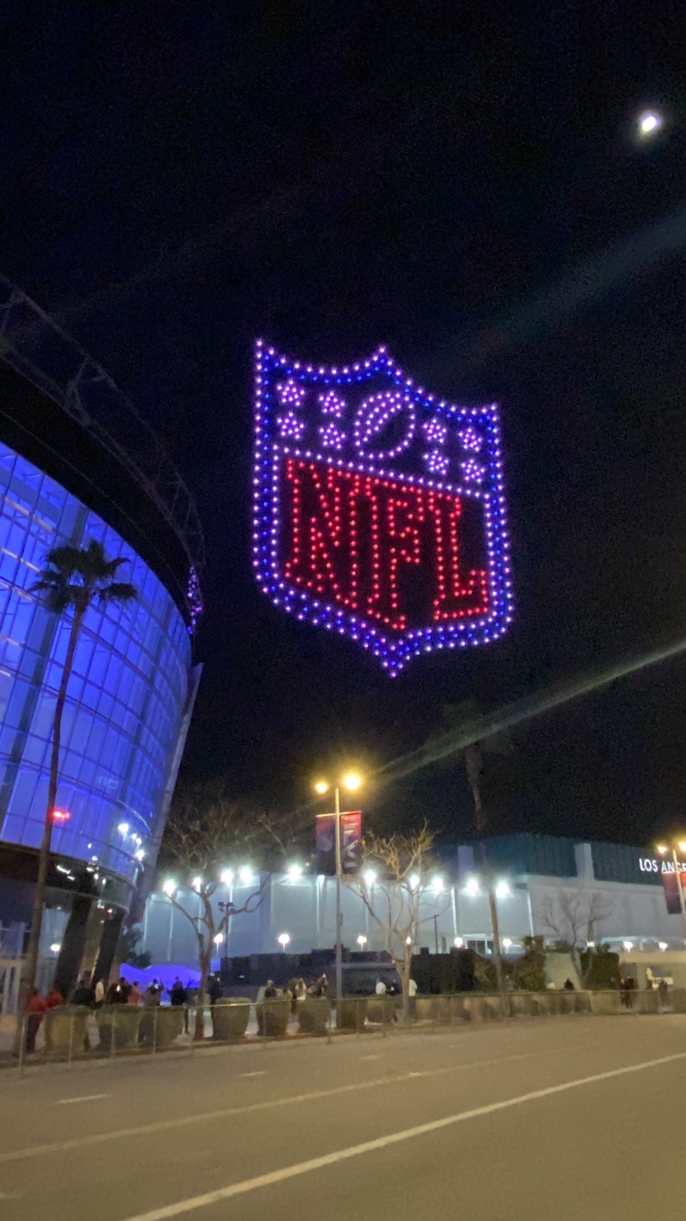 Super Bowl 56 Drone Show