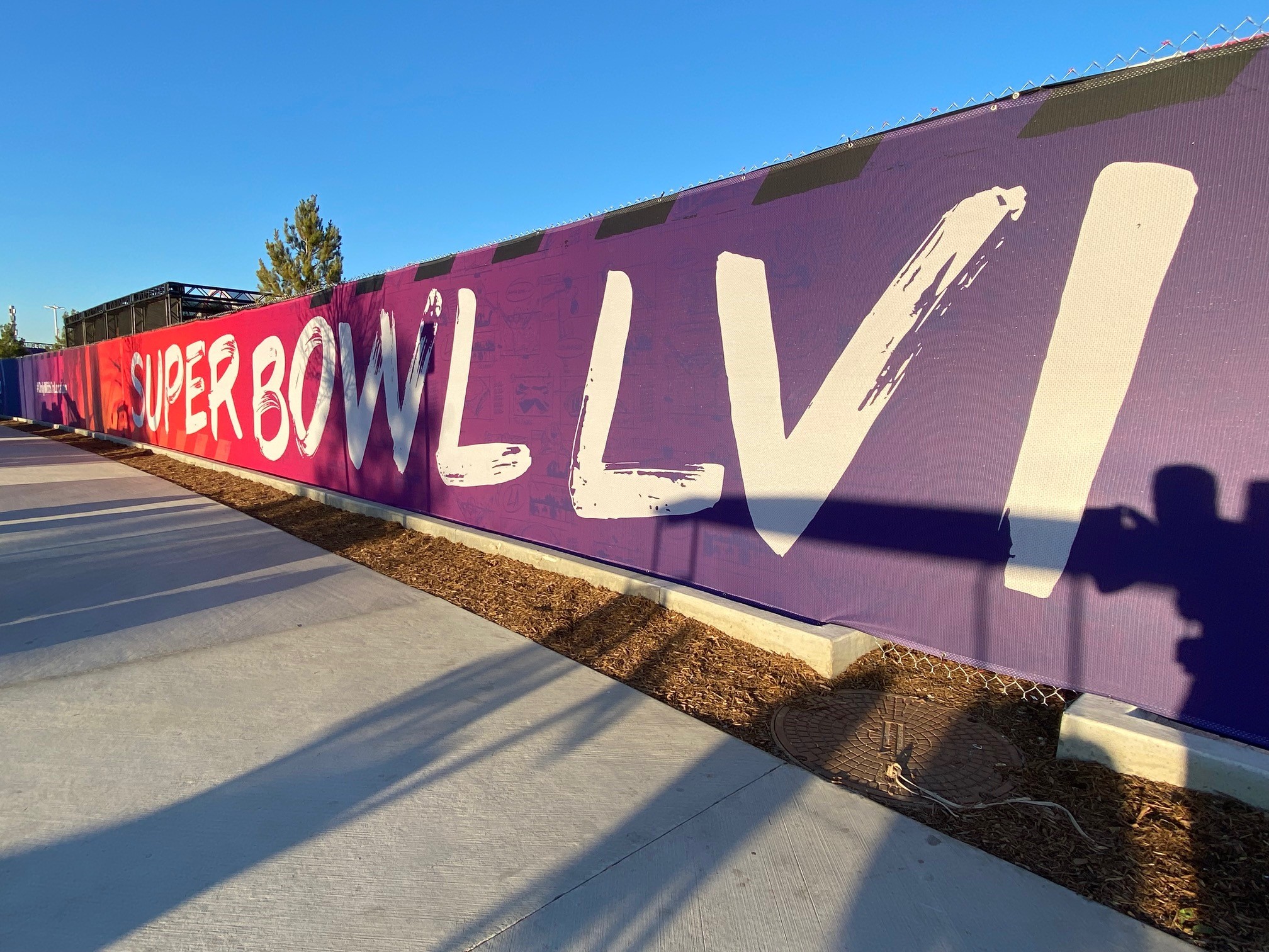 Super Bowl 56 Fence