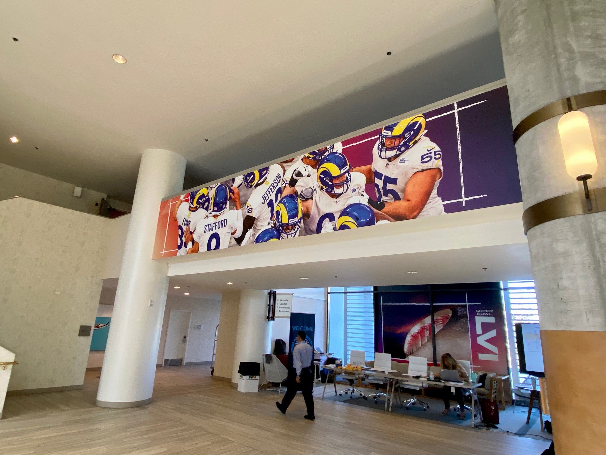 Super Bowl 56 Rams Team Hotel