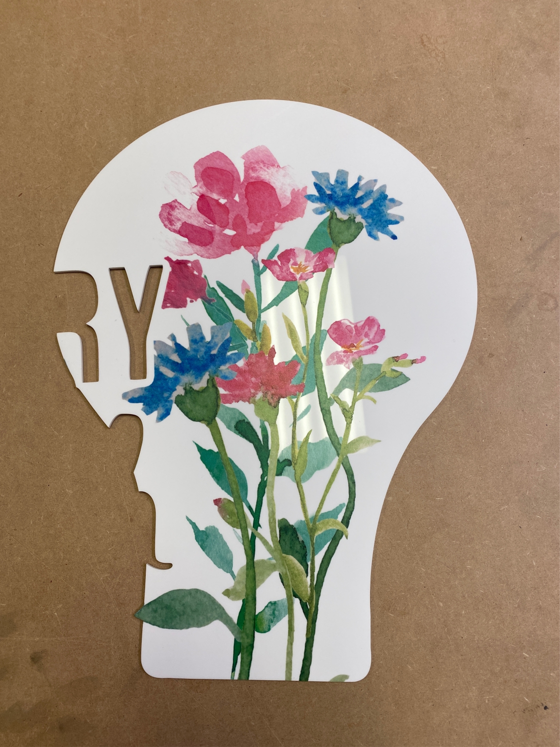 UV Printed and Laser Cut Signage