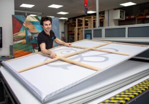 Canvas Stretching Machines