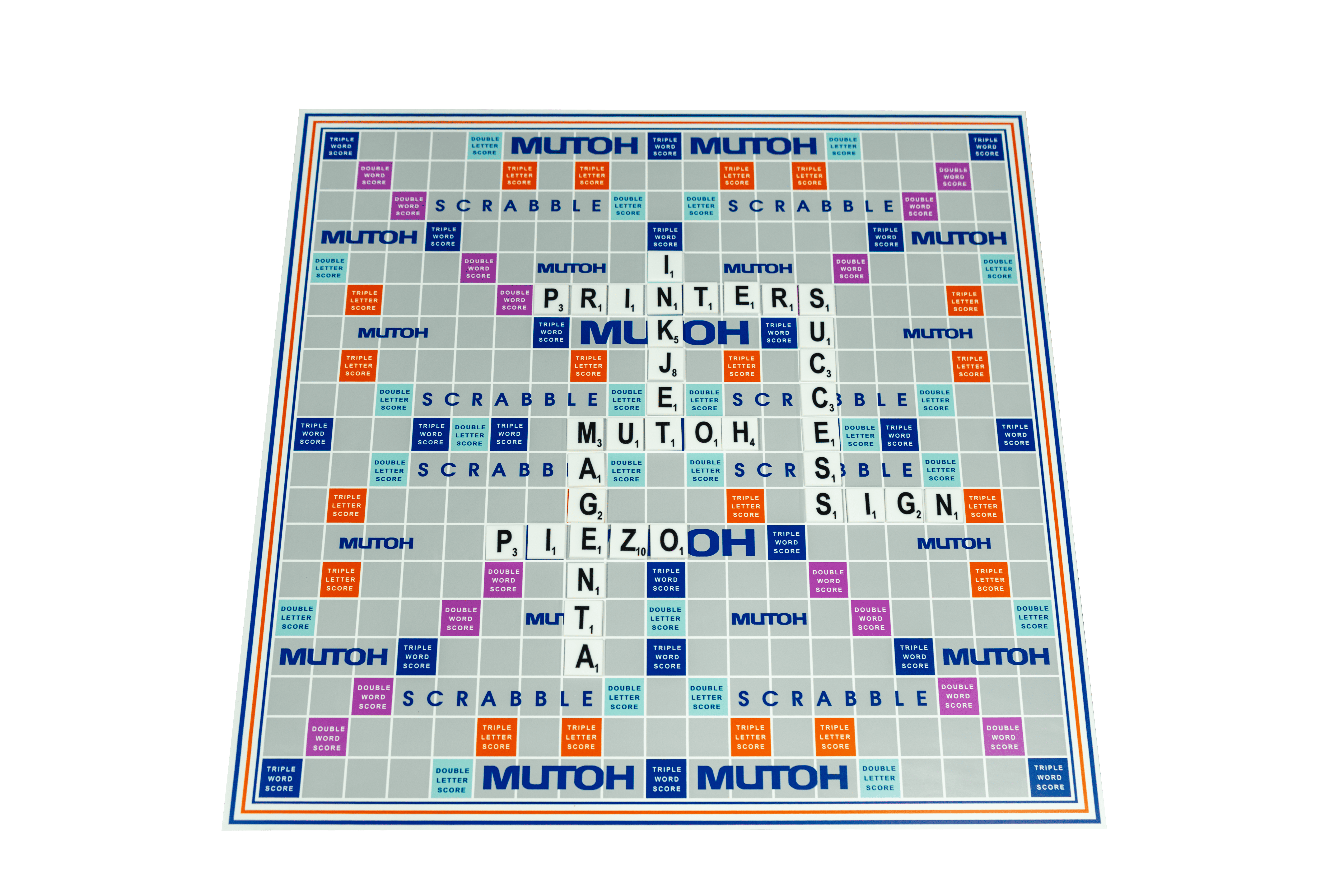 MUTOH Direct to Print board game
